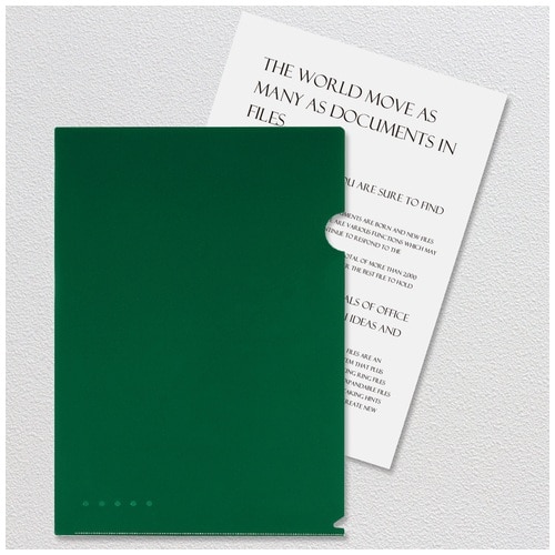 プラス PLUS ブラインドホルダー FL-109CH グリーン 88-492 1枚（ご注文単位1枚）【直送品】