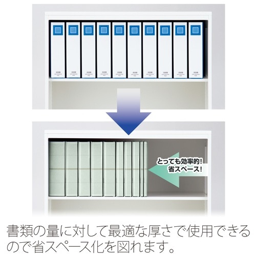 プラス PLUS フラットファイル A4縦 2穴 背幅伸縮セノバス FL-021SS 88-617 グレー 1セット（ご注文単位1セット）【直送品】