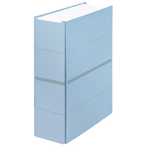 プラス PLUS フラットファイル A4縦 2穴 背幅伸縮セノバス FL-021SS 88-618 ブルー 1冊(ご注文単位1冊)【直送品】