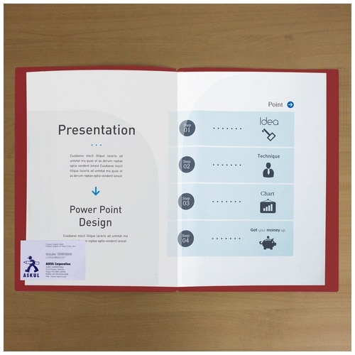 プラス PLUS 2WAYホルダー(A3、A4サイズ対応)FL-116CH レッド 88-742 1袋(ご注文単位1袋)【直送品】