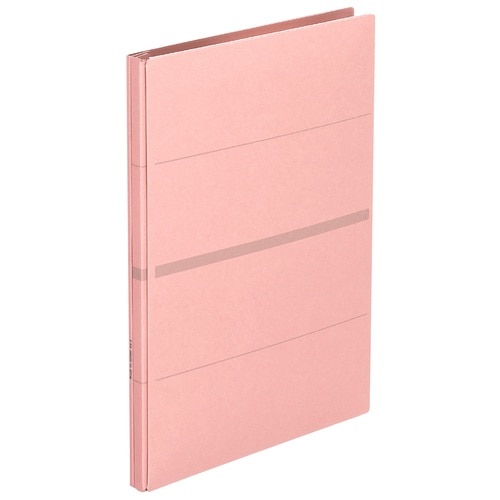 プラス PLUS フラットファイル 背幅伸縮フラットセノバス ツヅリ/替え表紙A4Sピンク 89-140 1冊(ご注文単位1冊)【直送品】