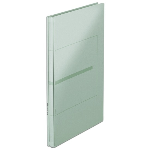 プラス PLUS フラットファイル A4縦 2穴 背幅伸縮セノバスEX 89-147 グレー 1冊（ご注文単位1冊）【直送品】