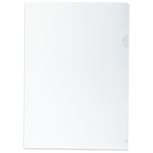 プラス PLUS クリアホルダー 厚口 0.5mm(角R)20枚 FL-187HO 89-177 1袋（ご注文単位1袋）【直送品】