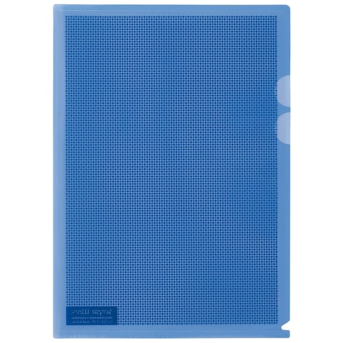 >プラス PLUS カモフラージュホルダー A4 5枚パック FL-127CH-5P ブルー 89-421 1セット(ご注文単位1セット)【直送品】