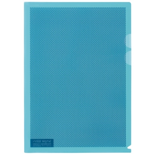 プラス PLUS カモフラージュホルダー A4 5枚パックFL-127CH-5P ライトブルー 89-422 1袋(ご注文単位1袋)【直送品】