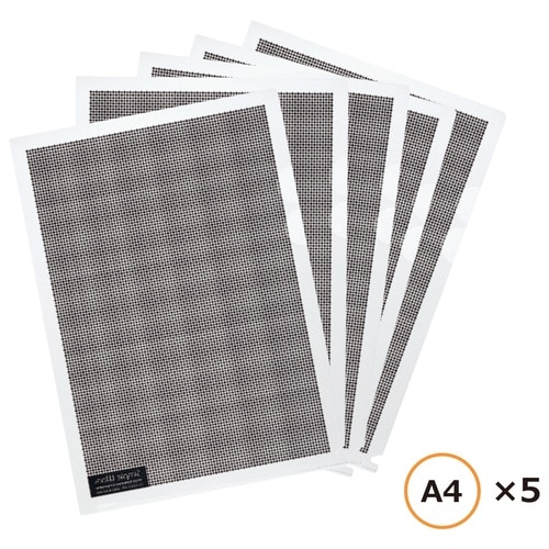 プラス PLUS カモフラージュホルダー A4 5枚パック FL-127CH-5P クリアー 89-430 1袋（ご注文単位1袋）【直送品】