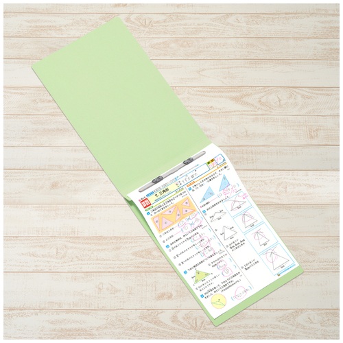 プラス PLUS フラットファイル縦罫B4E No.012NT R 10冊 グリーン 1袋（ご注文単位1袋）【直送品】