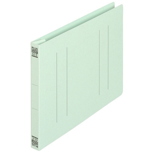 プラス PLUS フラットファイル縦罫A5E No.042NT BL 10冊 ブルー 1袋(ご注文単位1袋)【直送品】