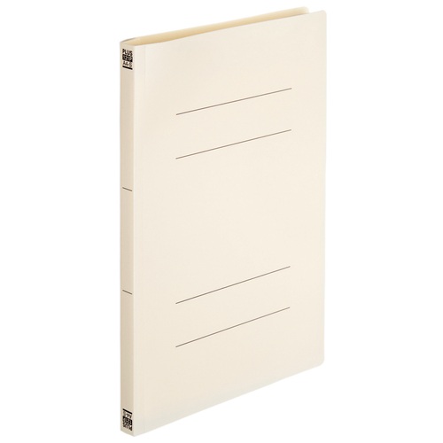 プラス PLUS PPフラットファイルA4S No.121P IV 1冊 アイボリー 1袋(ご注文単位1袋)【直送品】
