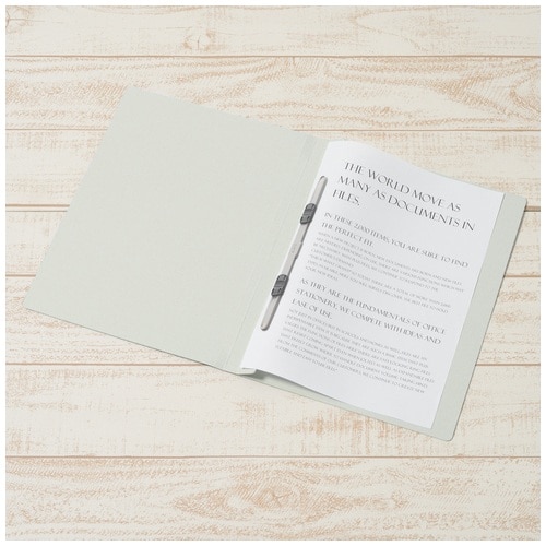 プラス PLUS PPフラットファイルA4S No.121P Y 1冊 グレー 1冊(ご注文単位1冊)【直送品】