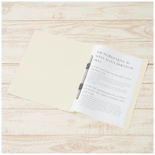 プラス PLUS PPフラットファイルA4S厚綴No.121PW IV 1冊 アイボリー 1袋（ご注文単位1袋）【直送品】