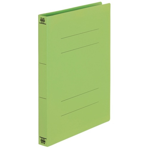 プラス PLUS PPフラットファイルA4S厚綴No.121PW LR 1冊 リーフグリーン 1冊(ご注文単位1冊)【直送品】