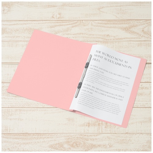 プラス PLUS PPフラットファイルA4S厚綴No.121PW PK1冊 ピンク 1冊（ご注文単位1冊）【直送品】