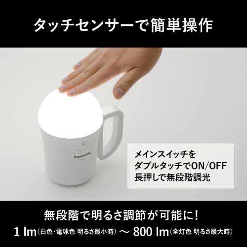 Panasonic 多機能でかランタン BF-BL45M-W 1台(ご注文単位1台)【直送品】