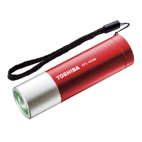 東芝 LEDミニカラーライト KFL-403M レッド 1本（ご注文単位1本）【直送品】