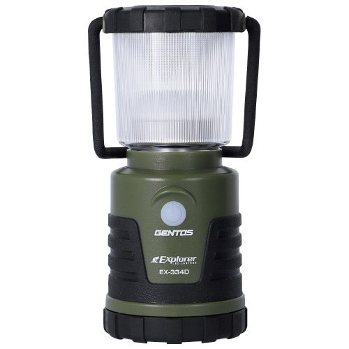 ジェントス 小型LEDランタン エクスプローラー EX-334D 1台（ご注文単位1台）【直送品】