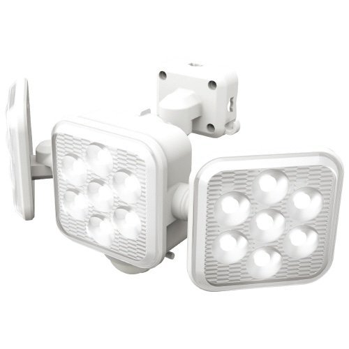 ムサシ LEDセンサーライト ソーラー式 S-330L 1台(ご注文単位1台)【直送品】