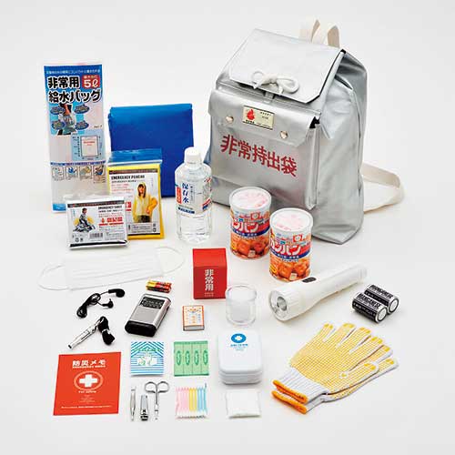 角利産業 緊急避難セット KRA-120N 1セット(ご注文単位1セット)【直送品】