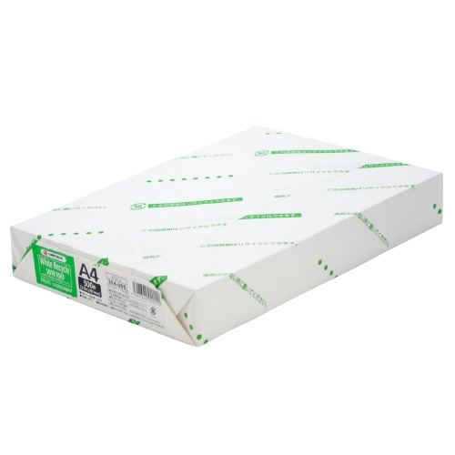 スマートバリュー コピーペーパー WR100 A4 箱 A198J 2500枚/箱(ご注文単位1箱)【直送品】