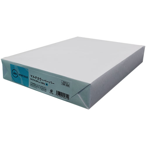 スマートバリュー カラーペーパーA4 空 A262J-5 500枚/冊（ご注文単位1冊）【直送品】