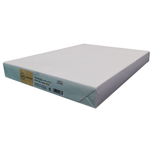 スマートバリュー カラーペーパー A3 クリーム A266J-2 500枚/冊（ご注文単位1冊）【直送品】