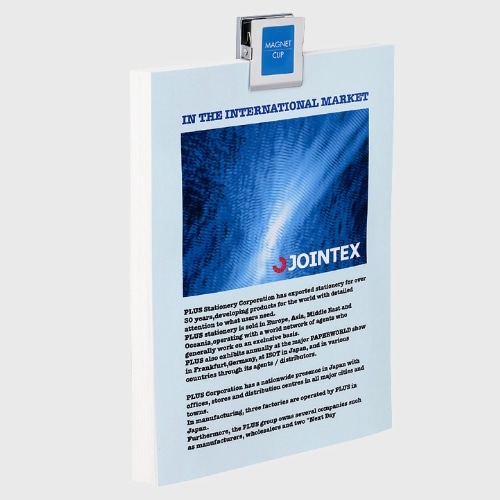 ジョインテックス マグネットクリップ 中 青 B039J-B 1個（ご注文単位1個）【直送品】