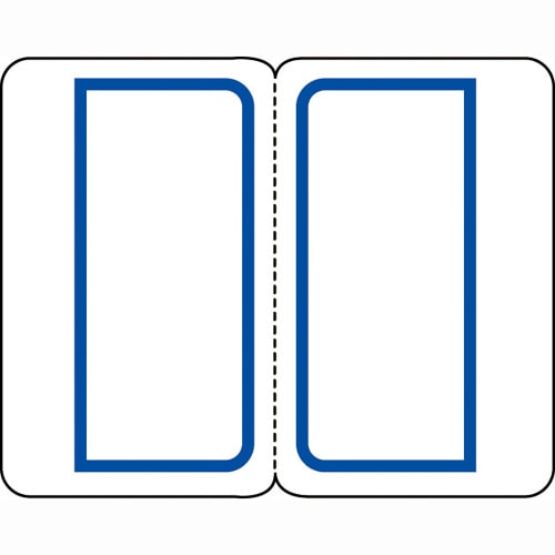 ジョインテックス インデックスラベル 中 青10P B053J-MB-10 1箱（ご注文単位1箱）【直送品】