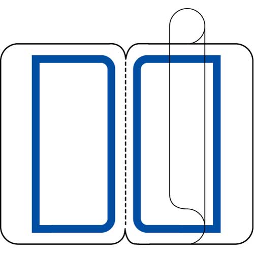 ジョインテックス インデックスラベル F付 M 青 B056J-MB 1パック（ご注文単位1パック）【直送品】