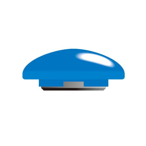 スマートバリュー カラーマグネット 20mm 黄 10個 B161J-Y 1箱(ご注文単位1箱)【直送品】