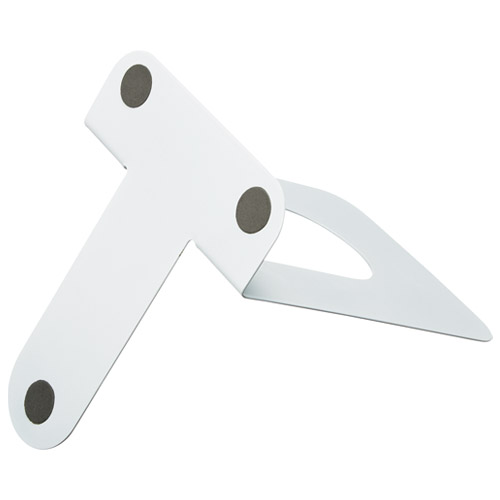 スマートバリュー ブックエンド LL 白 1組(2個入) B169J-LL-WH 1組（ご注文単位1組）【直送品】