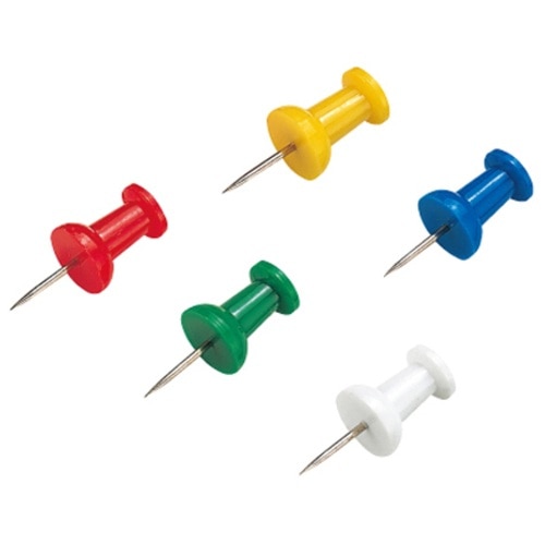 ジョインテックス プッシュピン 色込 100本入 B266J 1箱(ご注文単位1箱)【直送品】