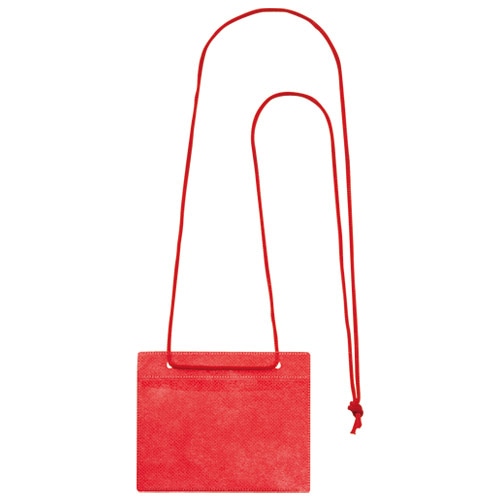 スマートバリュー カラーイベント名札名刺 赤 B361JR500 500枚/箱（ご注文単位1箱）【直送品】