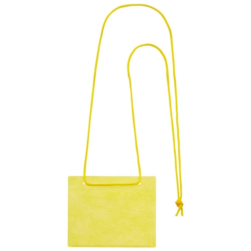 スマートバリュー カラーイベント名札名刺 黄 B361JY500 500枚/箱（ご注文単位1箱）【直送品】