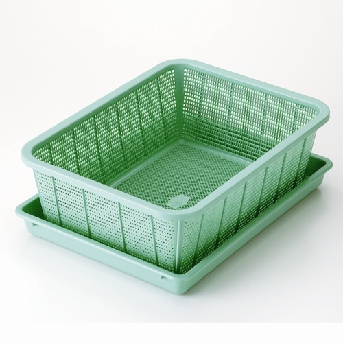 スマートバリュー 角かご 深型 中 B371J-M 1個(ご注文単位1個)【直送品】