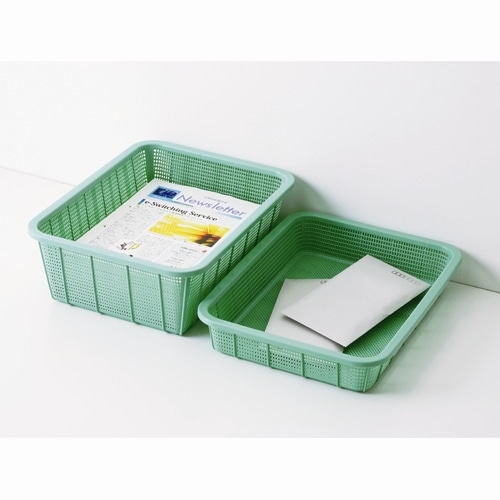 スマートバリュー 角かご 深型 中 B371J-M 1個(ご注文単位1個)【直送品】