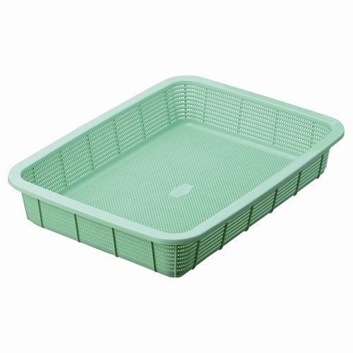 スマートバリュー 角かご 浅型 大 B375J-L 1個（ご注文単位1個）【直送品】