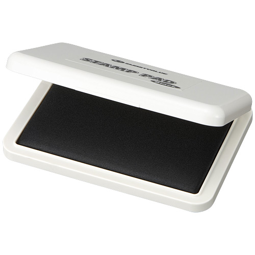 スマートバリュー 速乾スタンプ台中型 黒 12個 B503J-BK12 1箱(ご注文単位1箱)【直送品】