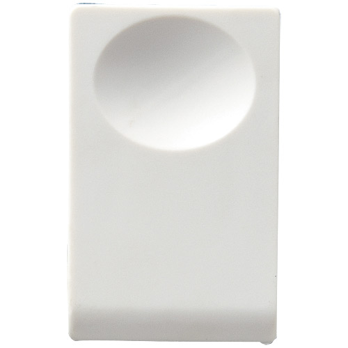 スマートバリュー マグネットクリップ プラタイプ 白 B511J-W 1個(ご注文単位1個)【直送品】