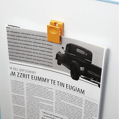 スマートバリュー マグネットクリップ プラタイプ 白 B511J-W 1個(ご注文単位1個)【直送品】