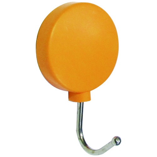 スマートバリュー マグネットフック ミニ オレンジ B512J-O 1個（ご注文単位1個）【直送品】
