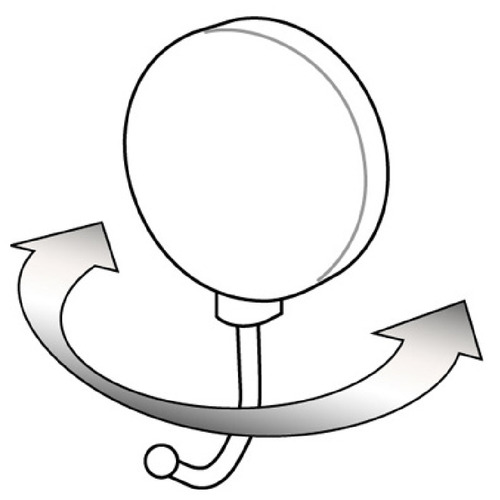 スマートバリュー マグネットフック ミニ オレンジ B512J-O 1個（ご注文単位1個）【直送品】