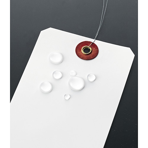 スマートバリュー 荷札 耐水紙 大 B599J 500枚/箱(ご注文単位1箱)【直送品】