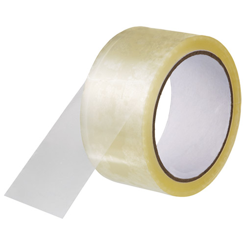 スマートバリュー 透明梱包用テープ 50巻 B689J-50 1箱（ご注文単位1箱）【直送品】