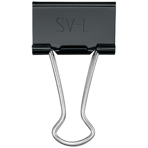 スマートバリュー ダブルクリップ 大 200個 L200 B750J-L200 1セット(ご注文単位1セット)【直送品】