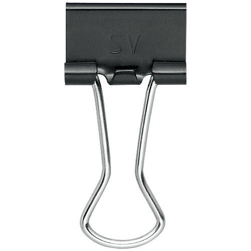 スマートバリュー ダブルクリップ 極豆 200個 B754J-SSS200 1箱(ご注文単位1箱)【直送品】