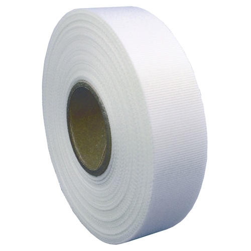 スマートバリュー カラーリボン 白 12mm*25m B812J-WH 1巻(ご注文単位1巻)【直送品】