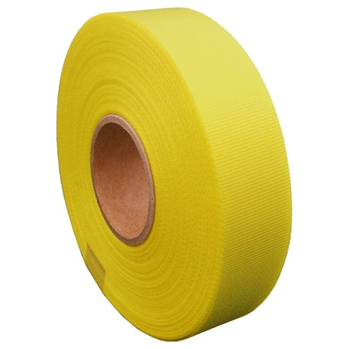 スマートバリュー カラーリボン 黄 12mm*25m 10個 B812J-YL10 1パック(ご注文単位1パック)【直送品】