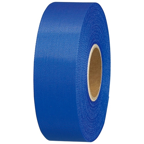 スマートバリュー カラーリボン 紺 24mm*25m B824J-NB 1巻(ご注文単位1巻)【直送品】