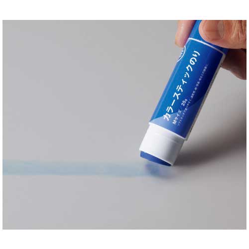 スマートバリュー カラースティックのり M 25g 10本 B844J-M10 1箱（ご注文単位1箱）【直送品】