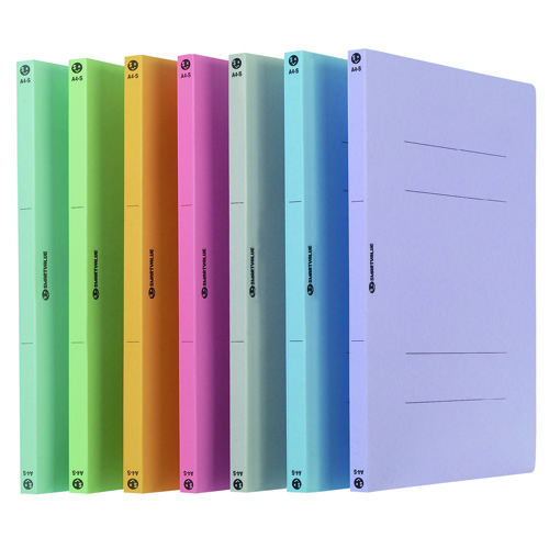 スマートバリュー フラットファイル A4S 灰 120冊 D017J-12GY 1箱（ご注文単位1箱）【直送品】